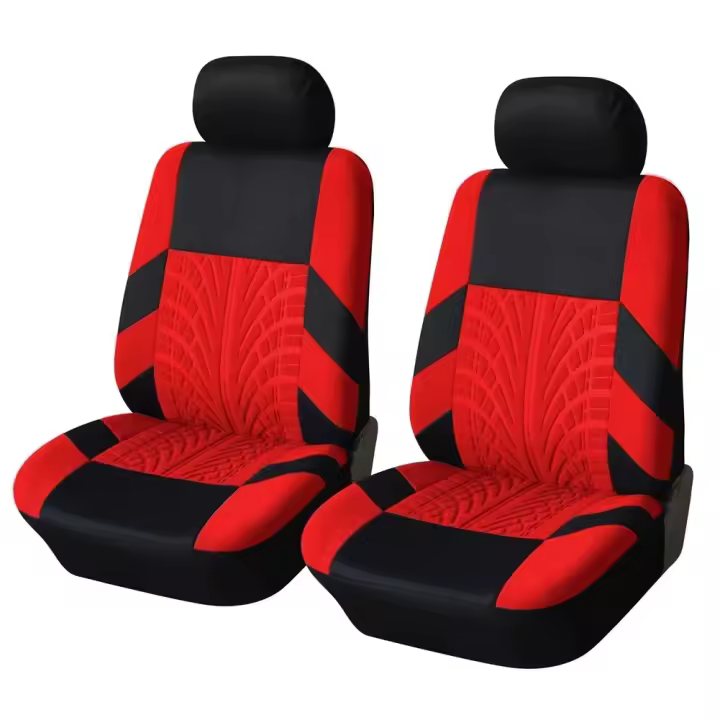 Juego completo de asientos delanteros y traseros para coche, fundas interiores automotrices de tela Universal para SUV, sedán y furgoneta - 1