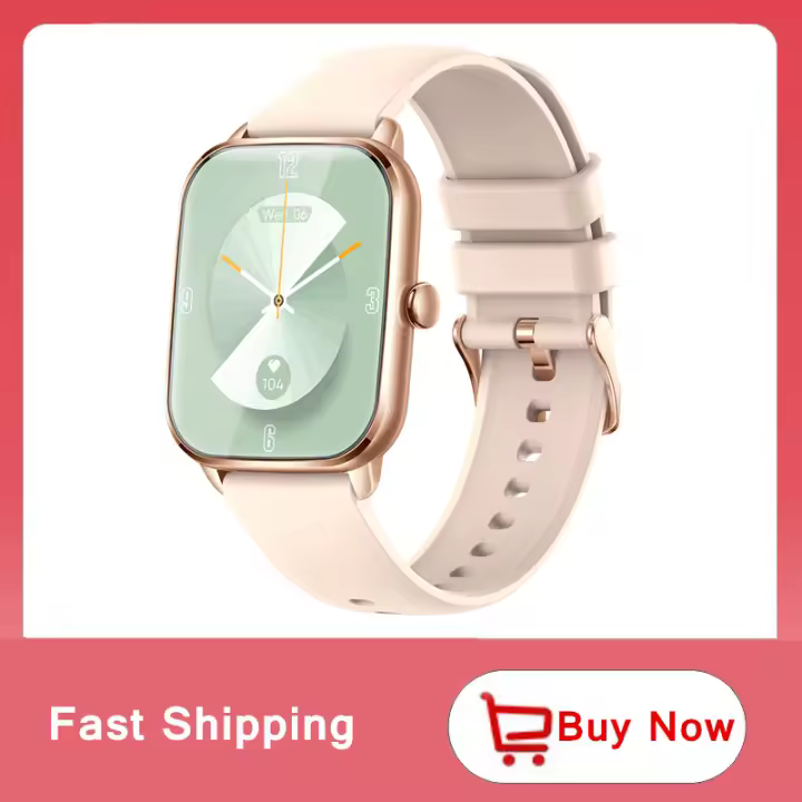Reloj Inteligente Ivanony Pantalla Táctil Completa de 1.9 pulgadas Asistente de Voz - 1
