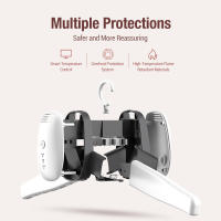 Secador portátil plegable para ropa, calentador eléctrico para colgar ropa, 220V, para viajes al aire libre - details 8