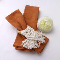 Manteles de Algodón Duraderos 50PCS Ideal para Bodas, Cocina, Fiestas Decoración de Sala de Comedor - details 3
