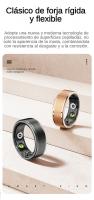 Anillo Inteligente, Rastreador de Actividad y Sueño con Duración de Batería de 7 Días, Monitor de Oxígeno en Sangre y Ritmo Cardíaco, Contador de Pasos y Calorías, Impermeable y Compatible con iOS Android - details 4