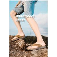 Chanclas de Verano para Hombre Zapatos de Playa de Suela Gruesa Sandalias Cómodas Antideslizantes y Transpirables para Actividades al Aire Libre - details 2