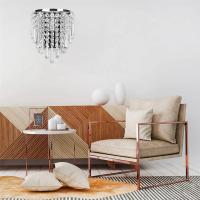 Lámpara de pared de cristal moderna, sala de estar candelabro cromado para, baño, decoración de iluminación interior del hogar - details 3