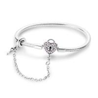 Pulsera De Plata Esmaltada Con Botella De Perfume Cadena De Serpiente Ajustable Para Mujer Joyería Fina DIY Regalo Con Encantos - details 24