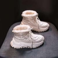 Nuevas botas de diseñador para niños de alta calidad, zapatos deportivos juveniles de piel con purpurina en el tobillo para invierno, precio bajo para la escuela - details 5