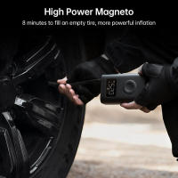 Compresor de aire eléctrico Xiaomi Mijia 2 puertos, universal, sensor de neumáticos, buscador de tesoros portátil para coche, bicicleta - details 15