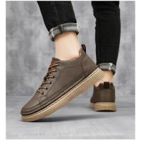 Zapatos Casuales de Cuero Primavera De Los Hombres Transpirable, Impermeable, Versátil - details 8