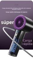 Nuevo Modelo de Ventilador Portátil de Mano de 100 Velocidades, Mini y USB, con Carga, Turbina y Refrigeración por Hielo: Un Soplo de Frescor Inmediato - details 11