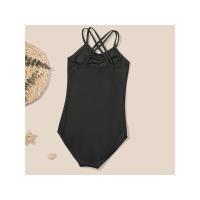 Leotardo de Ballet para Niñas Vestido de Baile de Gimnasia Cruzado en Espalda - details 21