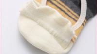 Calcetines de yoga de cinco dedos para mujer, calcetines de Pilates con punta abierta y tobillo bajo, antideslizantes, de silicona, con puntos - details 4