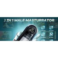 Embalaje privado SEX Masturbador masculino automático 10 modos de succión vibratoria Copa mastubadora con textura 3D realista Juguetes sexuales de vagina de bolsillo para - details 1