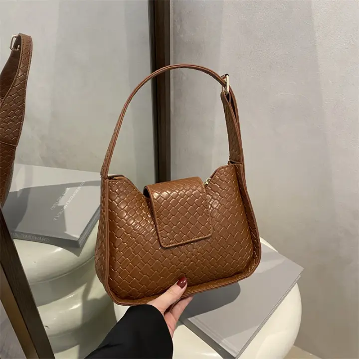 Bolso de mano de alta gama para mujer, bandolera de hombro, versátil, a la moda, para ir al trabajo, 2025 - 1