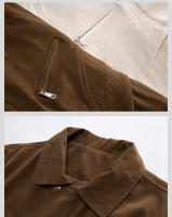Pure Cotton Washing Man Jackets Coat New Spring Autumn Outdoors Harajuku Street Loose Solid Color Comfortable Man Coat - details 5