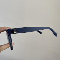 Toyear-gafas de sol cuadradas para hombre y mujer, lentes de sol de marca de diseñador de lujo, a la moda, Estilo Vintage, montura grande, parte superior plana, UV400 - details 14