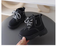 Botas de niña Martin primavera-otoño Zapatillas individuales de cuero británico antideslizantes - details 11