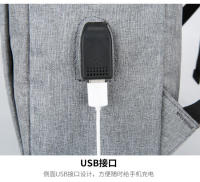 Cargando bolso de estudiante informal Premium Sense mochila de negocios para hombres de gran capacidad - details 36