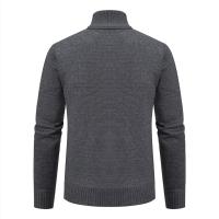 Chaqueta gruesa para hombre, cárdigan de punto con cuello levantado, cálido, para otoño e invierno - details 24