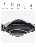 Nueva bolsa baguette plateada de verano, casual, nicho, simple, moda versátil, solo hombro, axila, pequeña, para mujer. - details 4