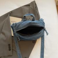 Bolso de mano de tendencia, bolso vaquero Retro, bolso para axila Y2K, bolso de hombro para chica picante, bolso cruzado, bolso vaquero lavado para niñas - details 16