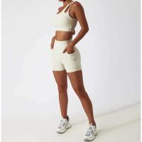 Conjunto de Yoga Sin Costuras para Mujeres Uniforme de Gimnasio de Entrenamiento Sujetador PIESS - details 37