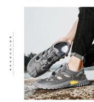 Sandalias para hombre, zapatos informales, zapatillas de playa de verano, comodidad para caminar al aire libre, diseñador de lujo, cuero, moda, deporte transpirable - details 12