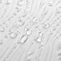 Cortina de Ducha Impermeable de Poliéster Sólido Accesorios de Baño Cortina de Ducha para Hogar sin Perforaciones - details 6