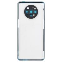Para OnePlus 7T Contraportada con lente de cámara (Transparente) - details 1