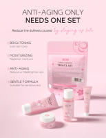 LAIKOU Sakura juegos para el cuidado de la piel limpiador Facial crema suero tóner hidratante brillo Anti arrugas Kit de cuidado Facial - details 3