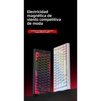 MC68 Teclado mecánico con eje magnético Teclas intercambiables en caliente para juegos competitivos Teclado con cable de alta calidad - details 0