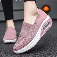 Nuevo estilo 2025, zapatos Fiess Step para mujer, cojín de aire, zapatillas de deporte para caminar con forma de punto suave y ligero para mujer, precio bajo 42 - details 0