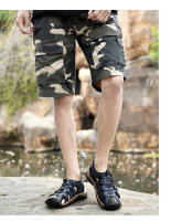 Sandalias de piel auténtica para hombre, zapatos informales para la playa, calzado deportivo antideslizante para exteriores, zapatos romanos de talla grande 38-48 - details 24