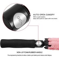Paraguas de golf con apertura automática, paraguas impermeables a prueba de viento con techo doble extra grande de gran tamaño - details 66