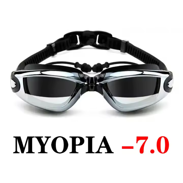 Gafas de Natación para Miopía en 2021 para Adultos Antiniebla Profesionales para Hombres y Mujeres Impermeables y Ópticas Mayorista - 1