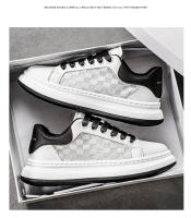 Zapatos zapatos de hombre 2025 verano nueva marca de moda transpirable zapatos deportivos suela gruesa aumentando casual pequeño blanco zapatos de junta - details 15