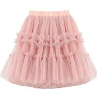 Tutu de Verano 2023 para Niña Moda Coreana de Longitud Media Ideal para Fiesta de Cumpleaños, Vestido de Baile Falda de Princesa para Padres y Niñas - details 1