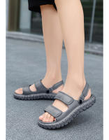 Sandalias para hombre, nuevo estilo de verano, fáciles de usar con sensación de pisar caca, zapatos de playa simples e informales, antideslizantes de doble uso - details 14