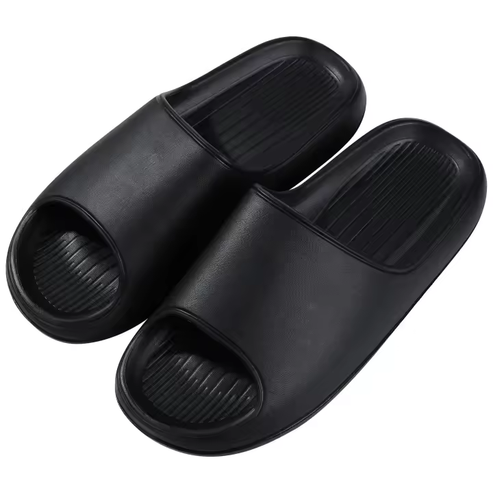 Crestar-Zapatillas de fondo grueso para hombre y mujer, sandalias antideslizantes para el baño y la playa, a la moda, novedad de verano - 1