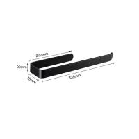 Gancho para Toallas de Aluminio Resistente a Óxido Montado en la Pared Estilo Hotel Contemporáneo - details 6