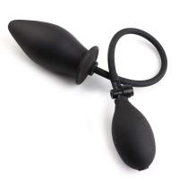 Embalaje privado SEX Masajeador de silicona extensible para hombres y mujeres, juguetes sexuales con enchufe Iatable, consolador Anal para patio trasero - details 2