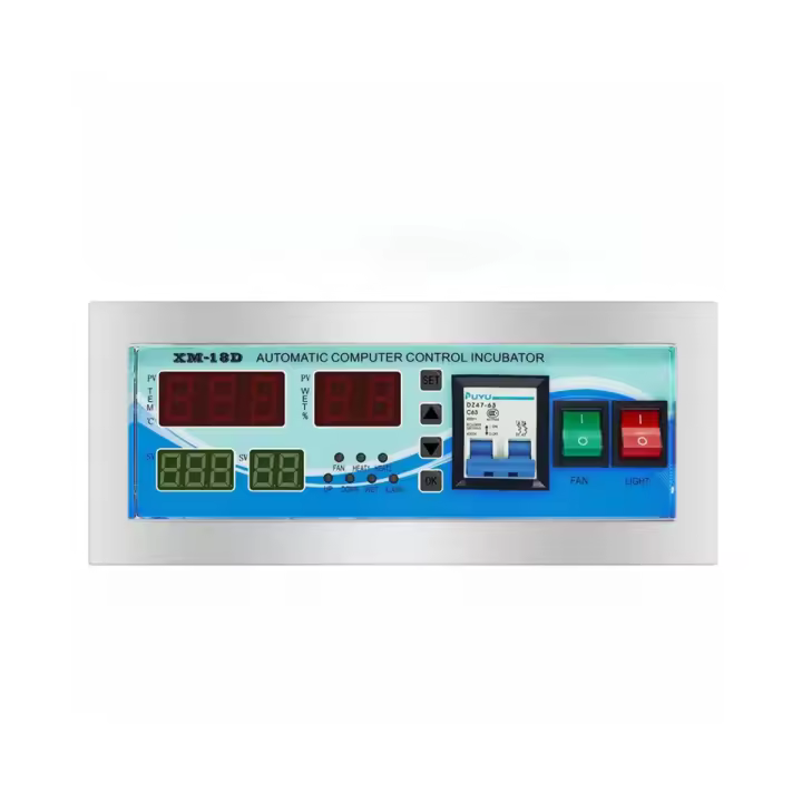 Incubadora automática de control por ordenador para aves de corral, controlador de temperatura, humedad, sistema de incubación de huevos, 40% de descuento, XM-18D - 1