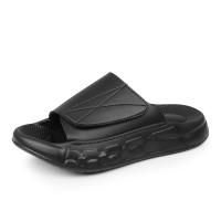 Zapatillas de Cuero de Verano para Hombre Zapatillas de Casa con Plataforma, Baño Interior, Sandalias de Playa de Suela Suave Antideslizante, Chanclas Deslizantes para Exteriores - details 0