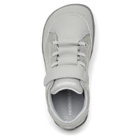 Zapatos De Tobillo Ancho Para Niños HOBIBEAR Zapatillas Minimalistas De Piel Sintética Y Malla Ligera Con Enganche Para Niños Y Niñas - details 4