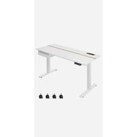 Escritorio de Oficina Moderno Mesa de Trabajo para Teletrabajo Ideal para Estudio, Dormitorio - details 3