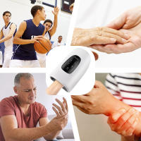 Masajeador Eléctrico Para Mano 3 Modos Airbag Compresión De Aire Vibration Masaje Para Fatiga De Mano Y Pulgar Recarga USB - details 15