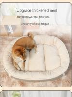 Cama cálida para mascotas, estera universal para dormir para las cuatro estaciones, perrera para perros pequeña y mediana, estera gruesa - details 1