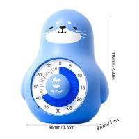 Temporizador Visual de 60 Minutos Recargable por USB Herramienta de Gestión del Tiempo sin Distracciones para Tareas Escolares, de Aprendizaje, de Cocina - details 0