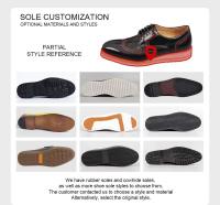 Nuevo estilo de moda capa de cuero vestido de fiesta para hombres zapatos Oxford hombres - details 2