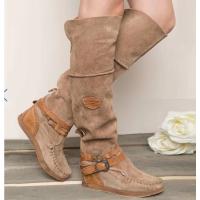 Botas por encima de la rodilla para mujer, zapatos de Botas Largas a la moda de otoño e invierno - details 4