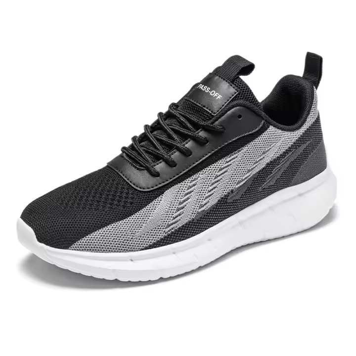 Zapatillas deportivas informales para hombre, calzado transpirable con plataforma que aumenta la altura - 1