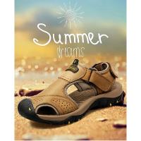 Sandalias de Verano para Hombres y Mujeres Zapatos Casuales de Playa Hechos a Mano - details 1